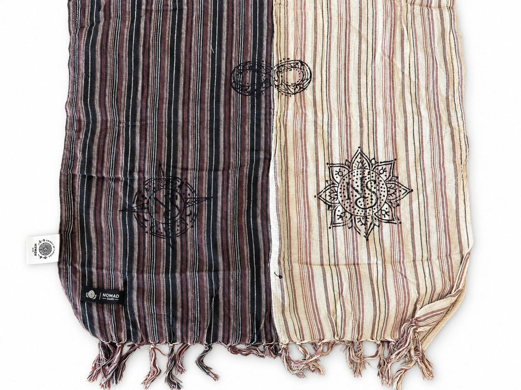 Nomad Sari - Sciarpa portafortuna da viaggio - 170x50 cm - Nomad Compass