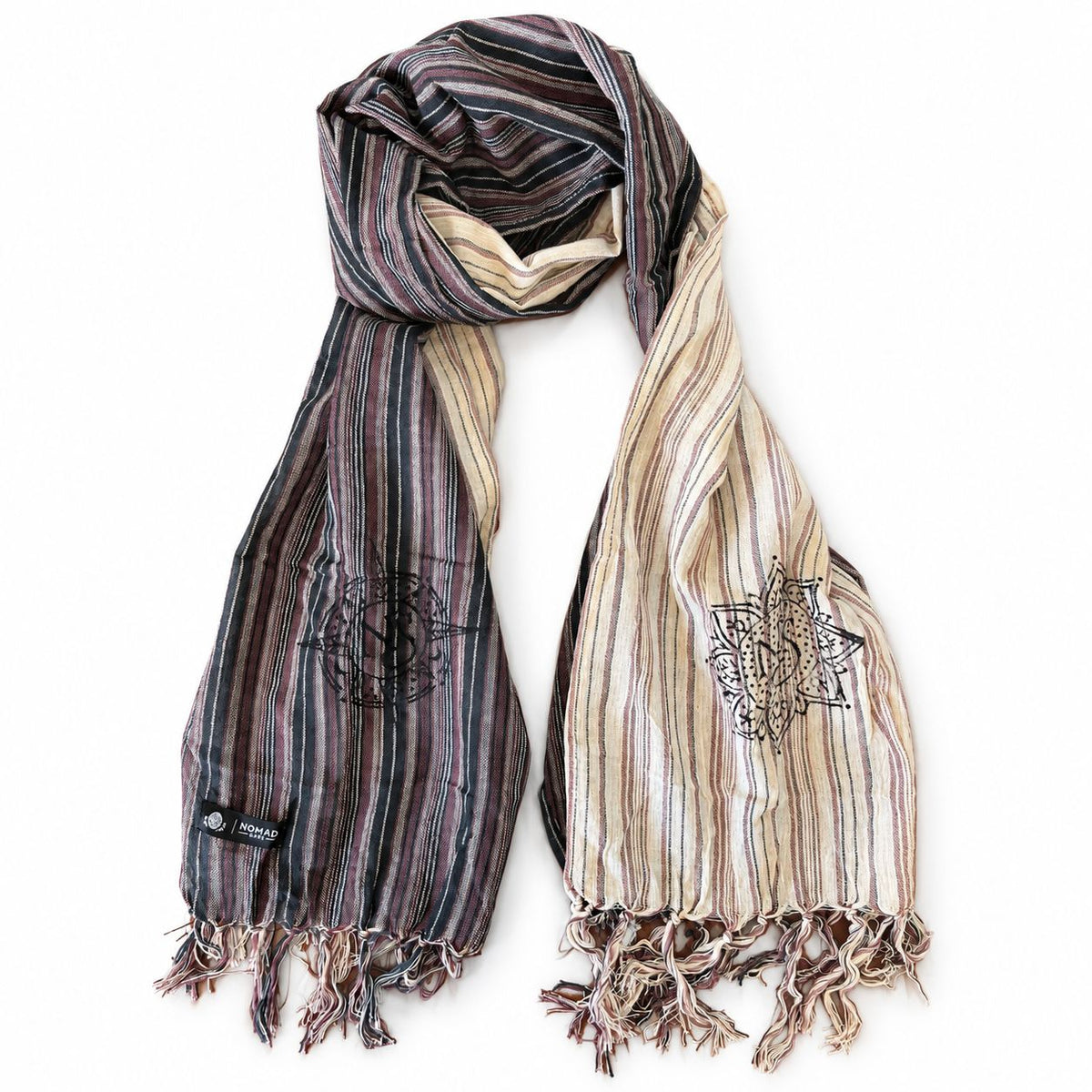Nomad Sari - Sciarpa portafortuna da viaggio - 170x50 cm - Nomad Compass