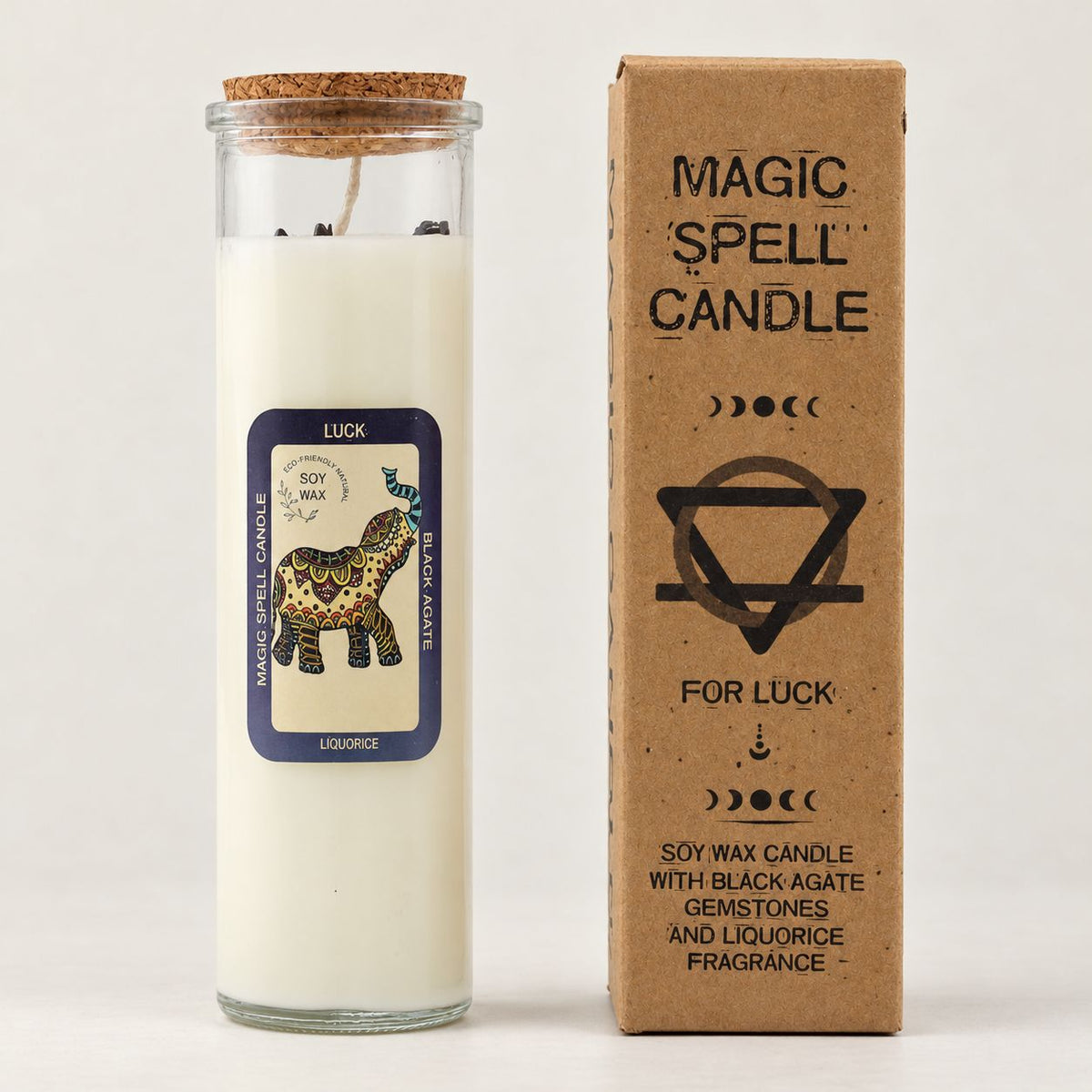 Candela per Rituale - Fortuna