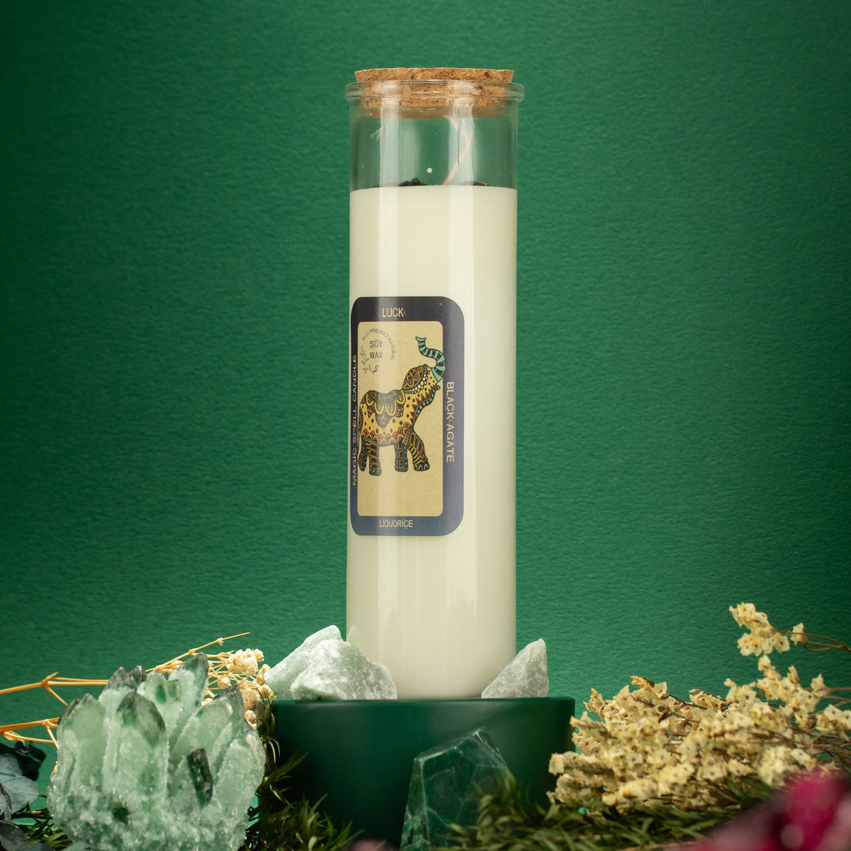 Candela per Rituale - Fortuna
