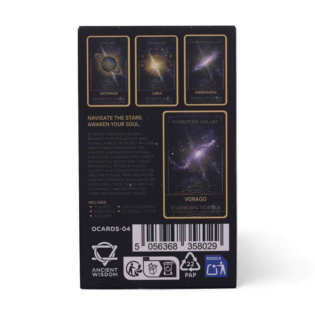 Carte Oracolo "Celestial Energy Atlas" – Mazzo Spirituale
