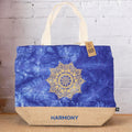 Natural Bag - Blue Stonewash - Mandala - Harmony