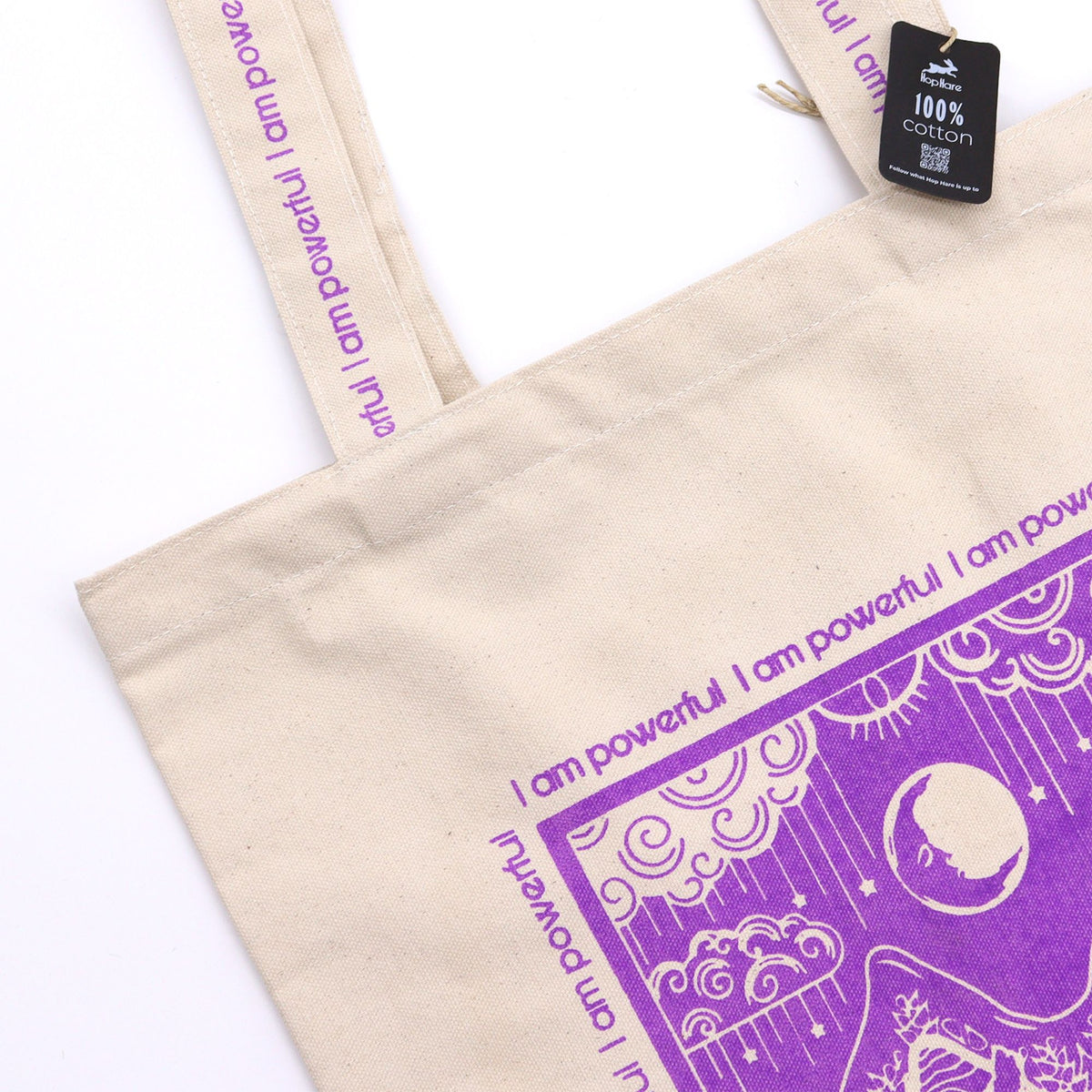 Borsa in tela Hop Hare - "I Am Powerful (Sono potente) "