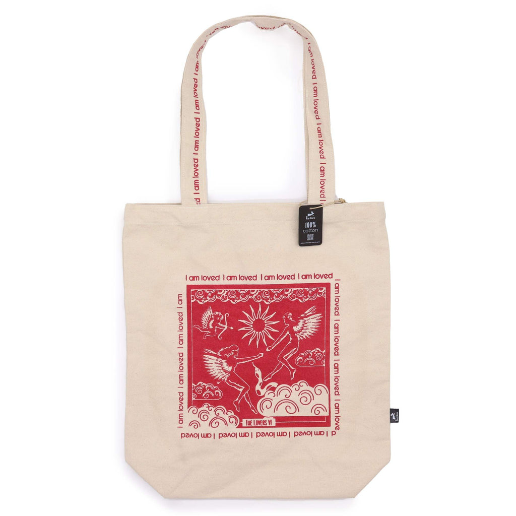 Borsa in tela Hop Hare - "I am Loved" (Sono amato/a)
