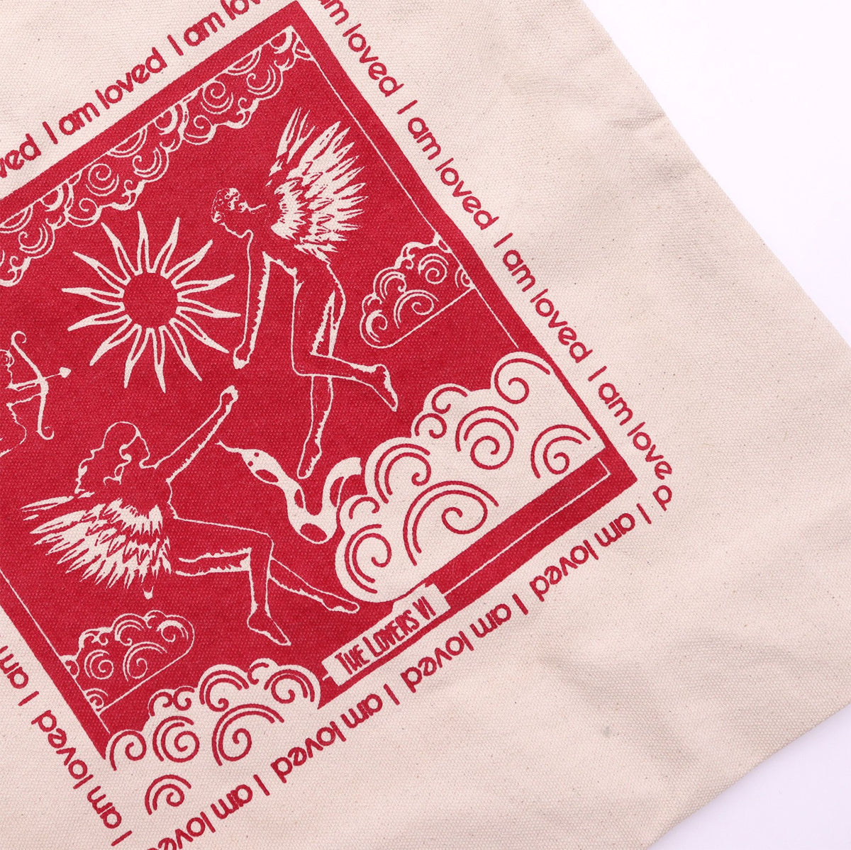 Borsa in tela Hop Hare - "I am Loved" (Sono amato/a)